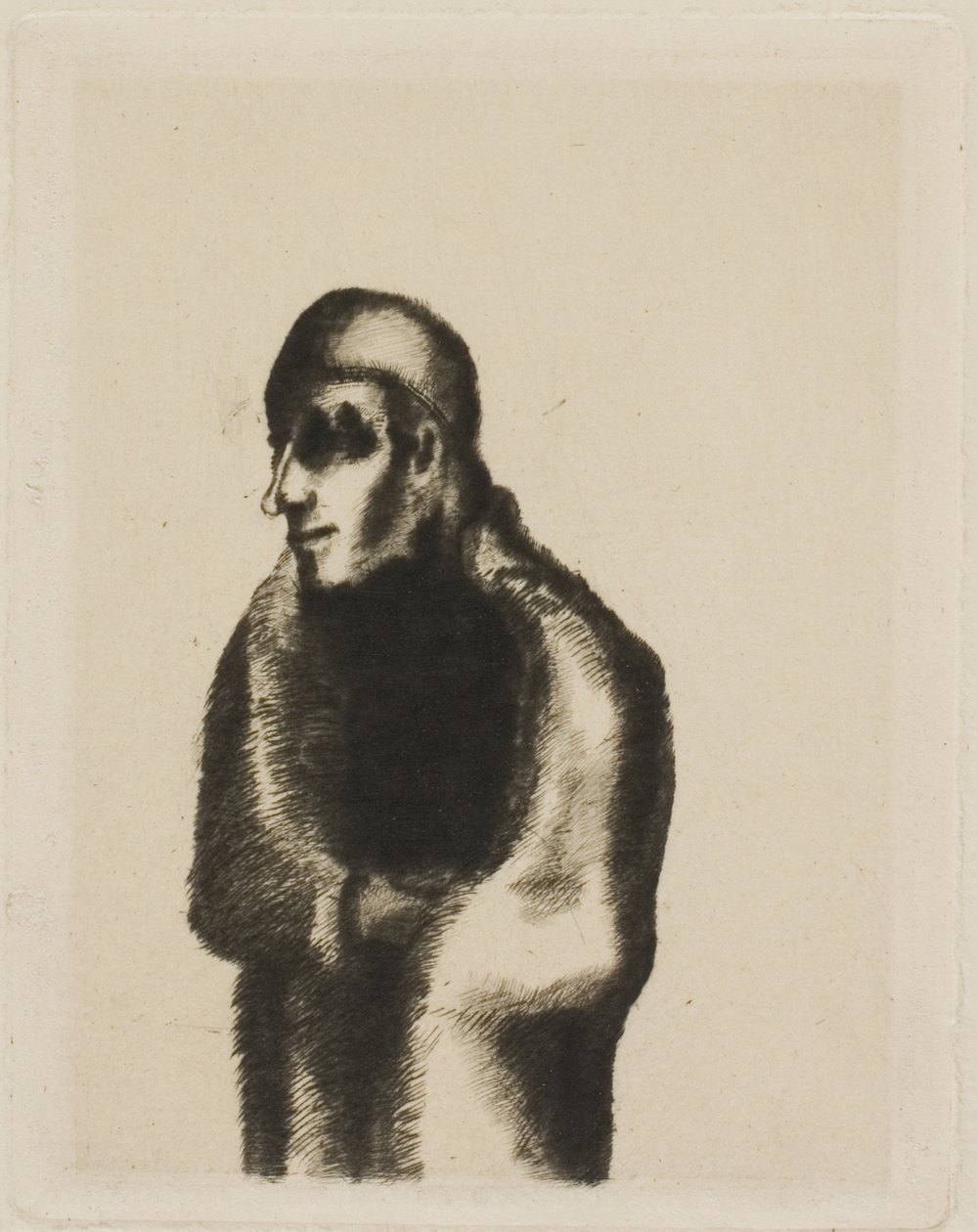 Kleine Prelaat door Odilon Redon