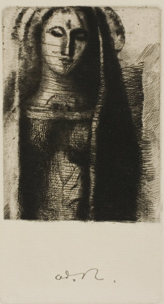 Prinses Maleine (De Kleine Madonna) door Odilon Redon