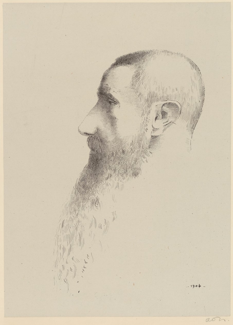 Roger Marx door Odilon Redon