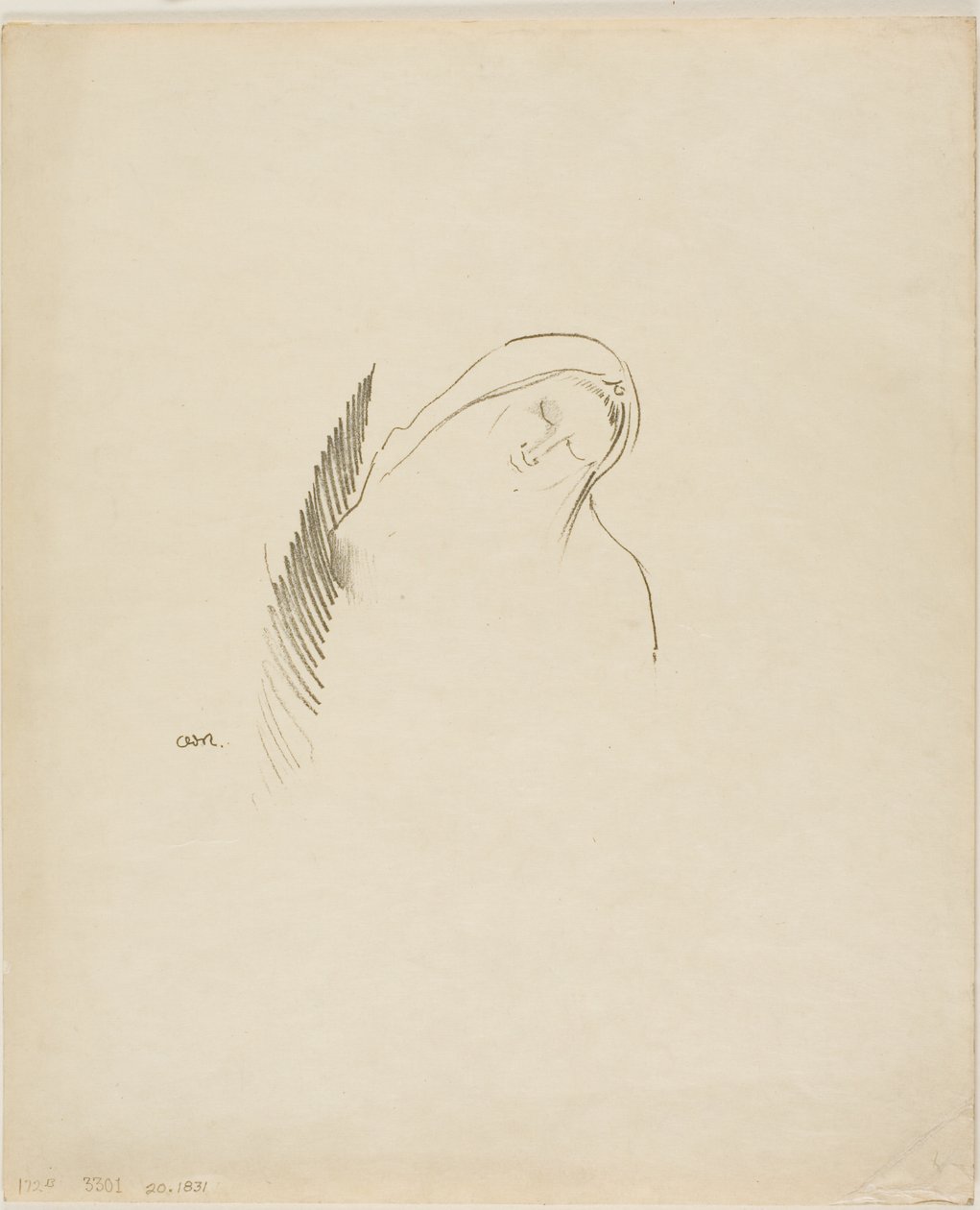 Slaap door Odilon Redon
