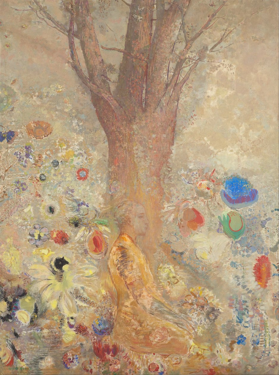 De Boeddha door Odilon Redon