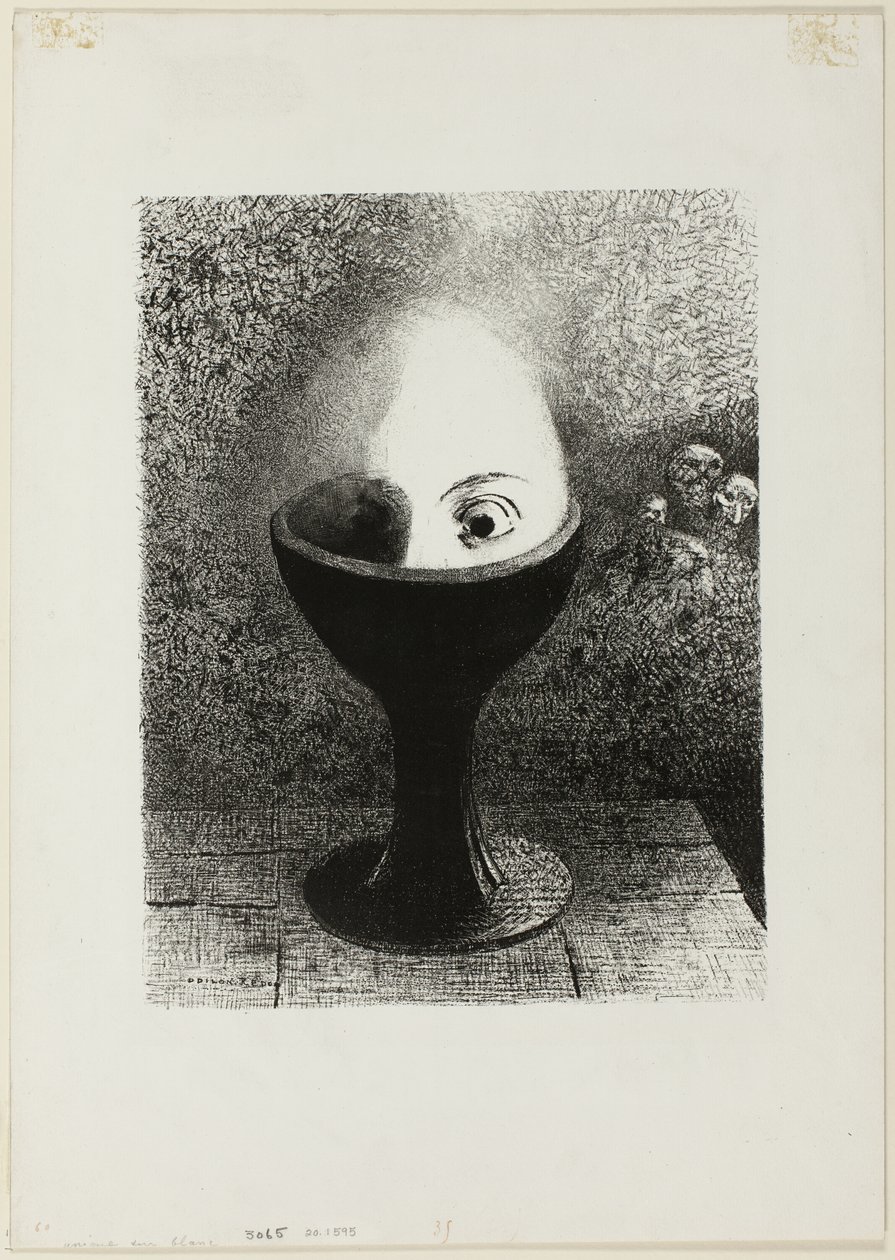 Het Ei door Odilon Redon