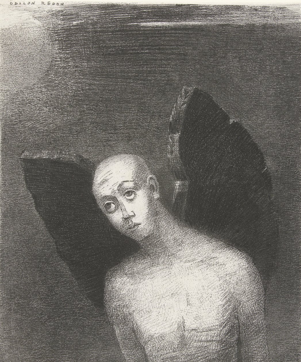 De Gevallen Engel door Odilon Redon