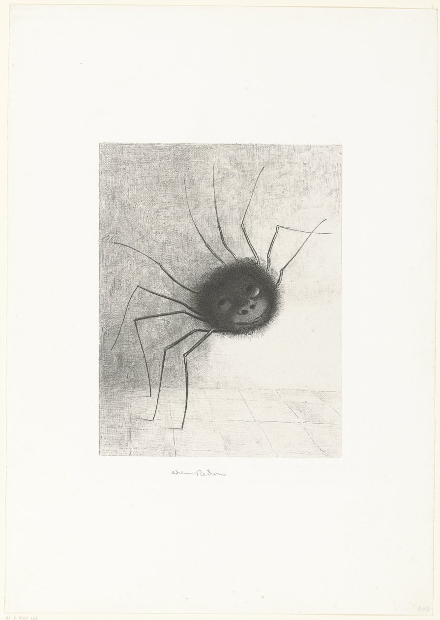 De Spin door Odilon Redon