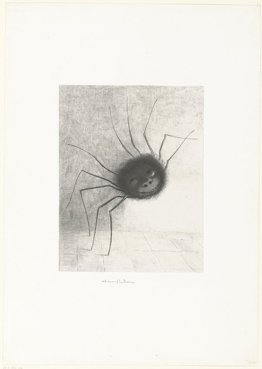 De Spin door Odilon Redon