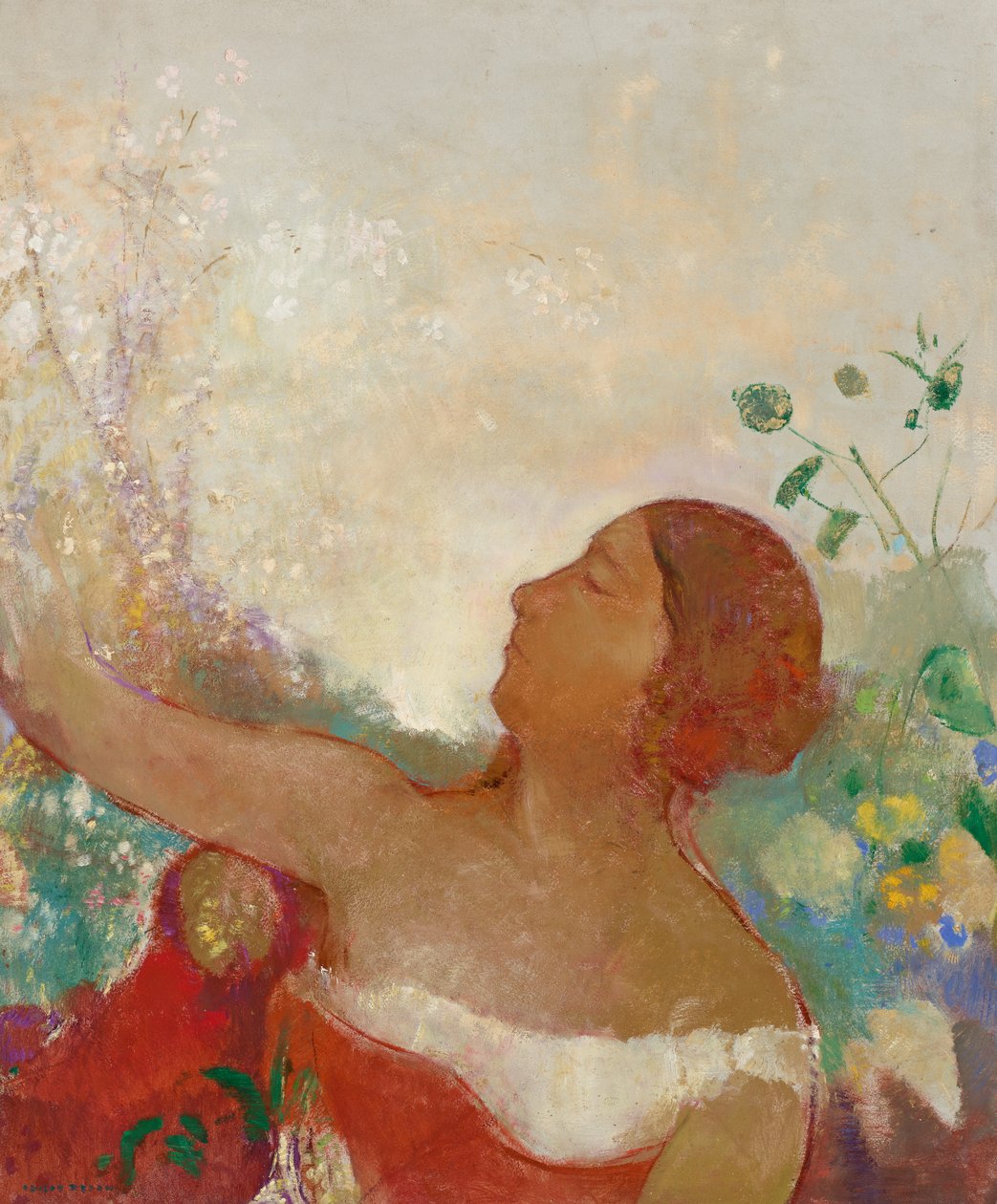 Het voorbestemde kind, Ophelia door Odilon Redon