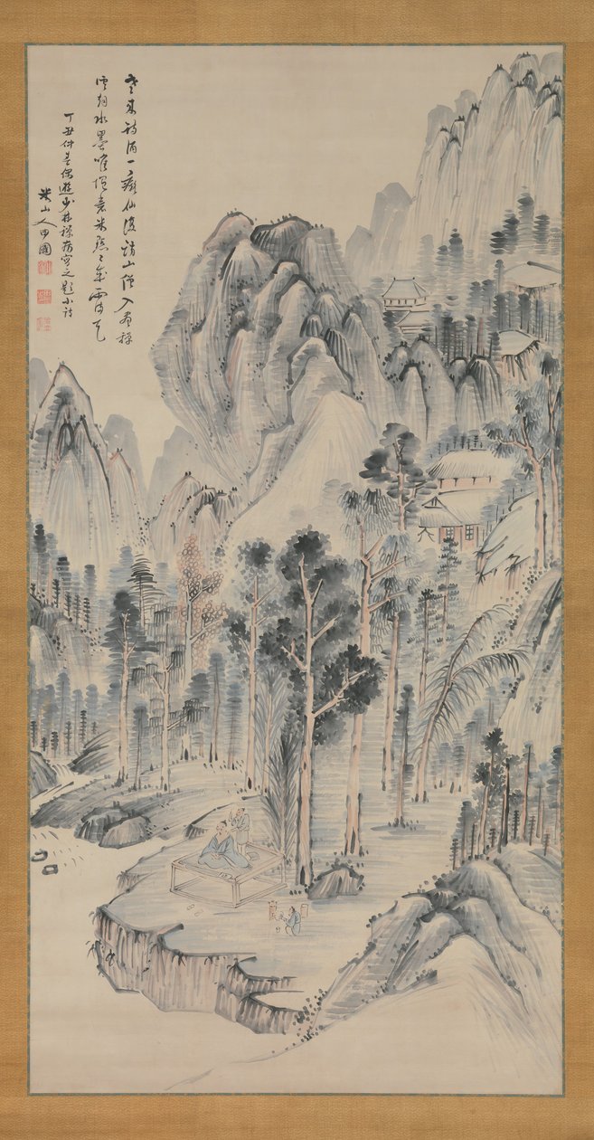 Shorinji Tempel, 1817 door Okada Beisanjin