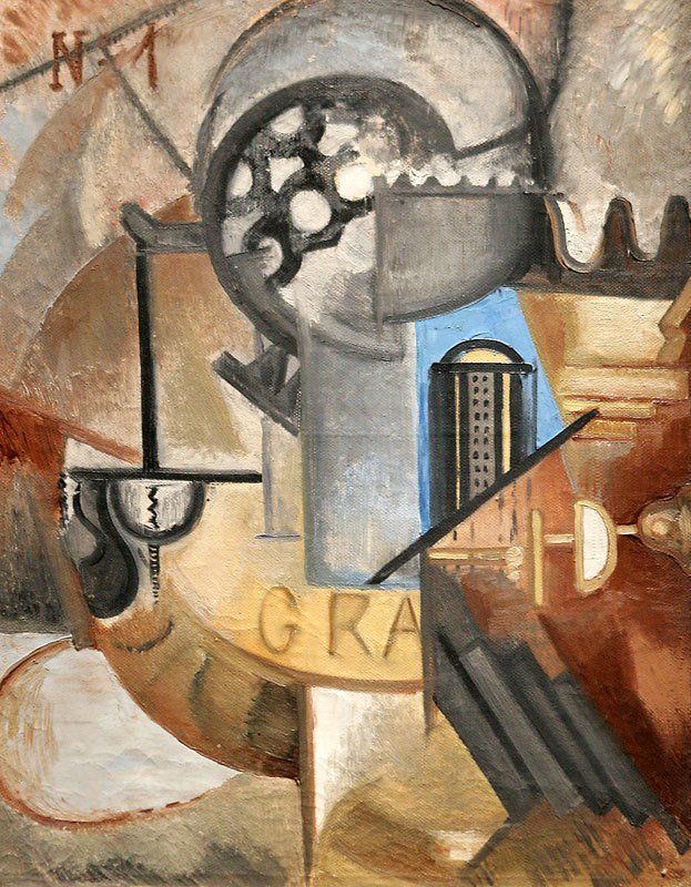 Kerosine door Olga Rozanova