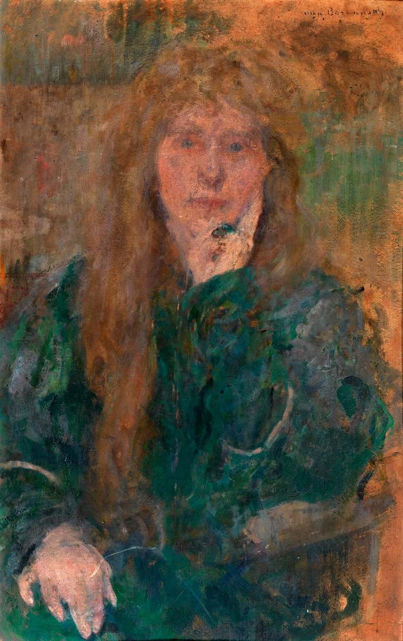 Natalie Barney, ca. 1900 door Olga Boznanska