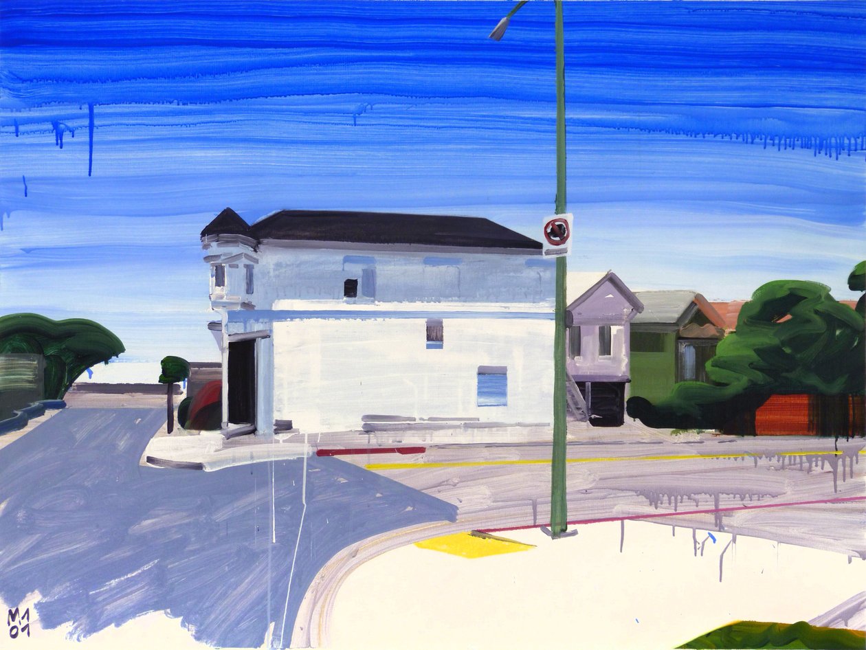 Klnd 1, 2011 (acrylverf op doek) door Olivier Morel