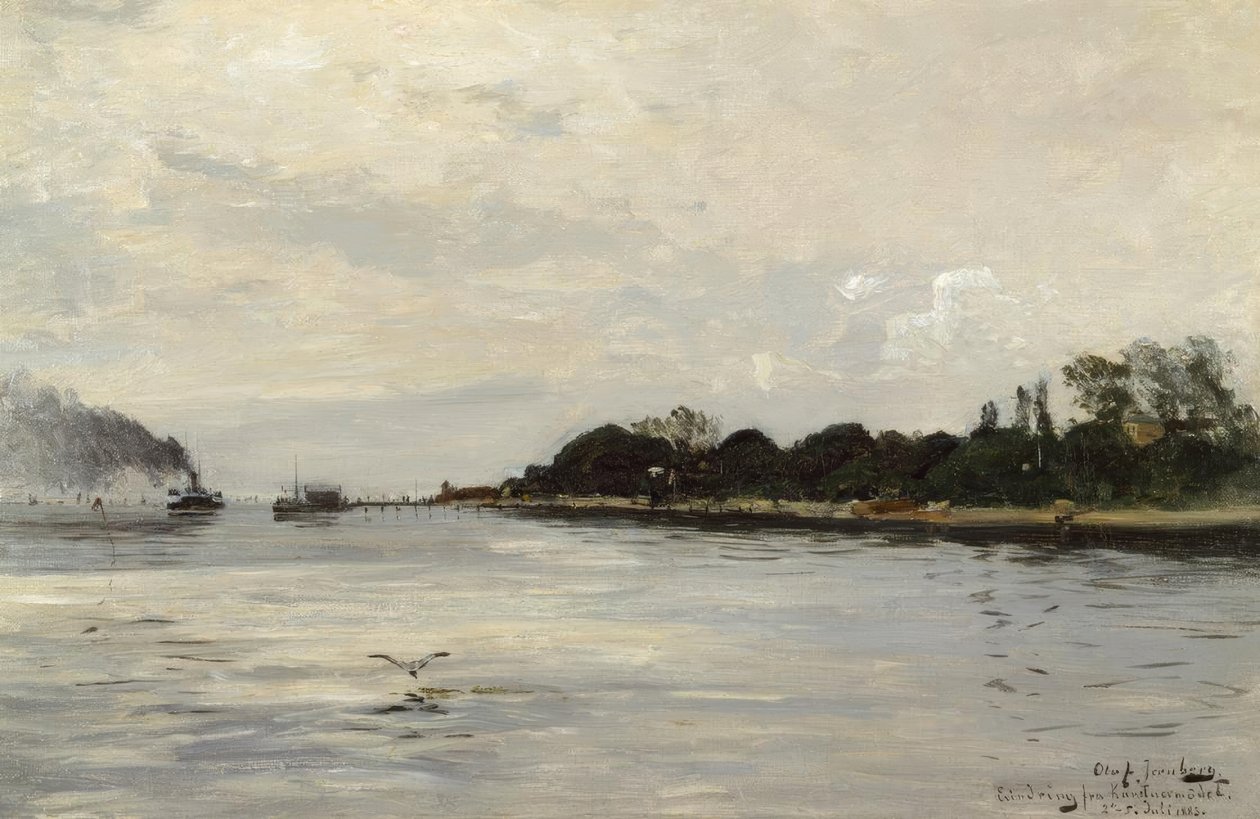 Olof Jernberg, Scandinavische kust door Olof Jernberg