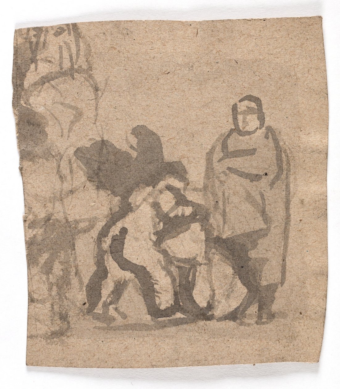Compositiestudie door Oluf Hartmann