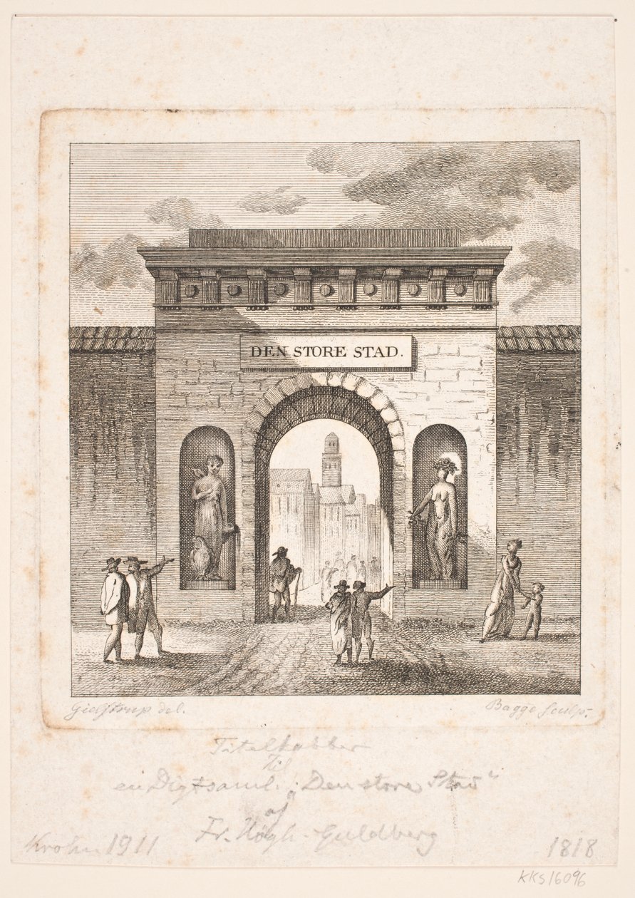 De grote stad door Oluf Olufsen Bagge