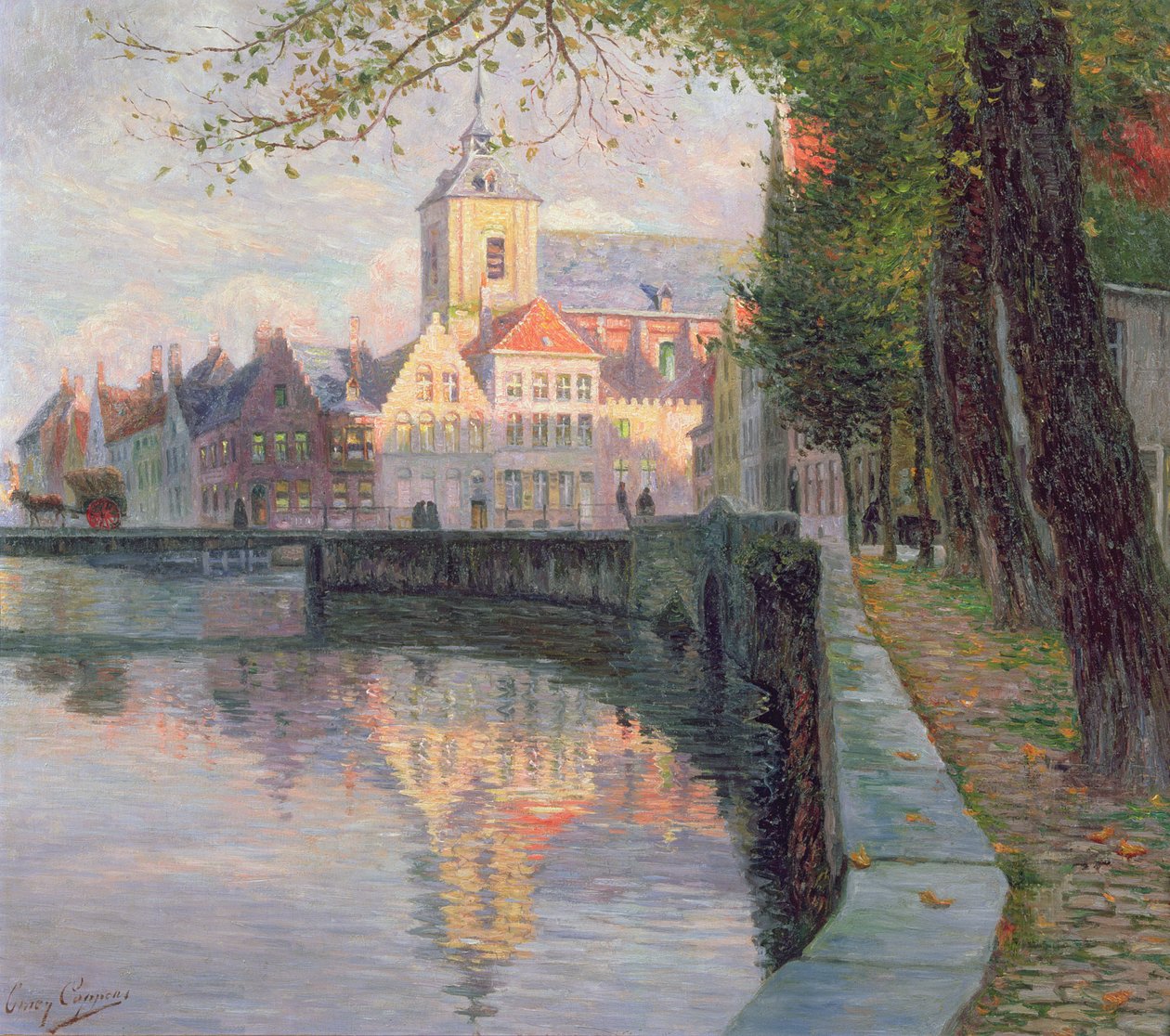 Herfst in Brugge door Omer Coppens