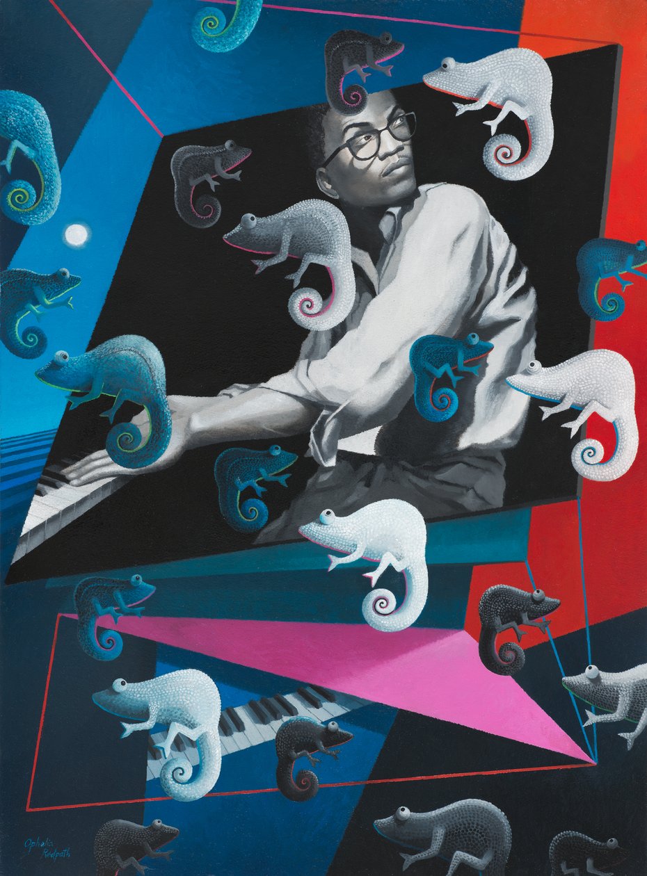Kameleon door Ophelia Redpath