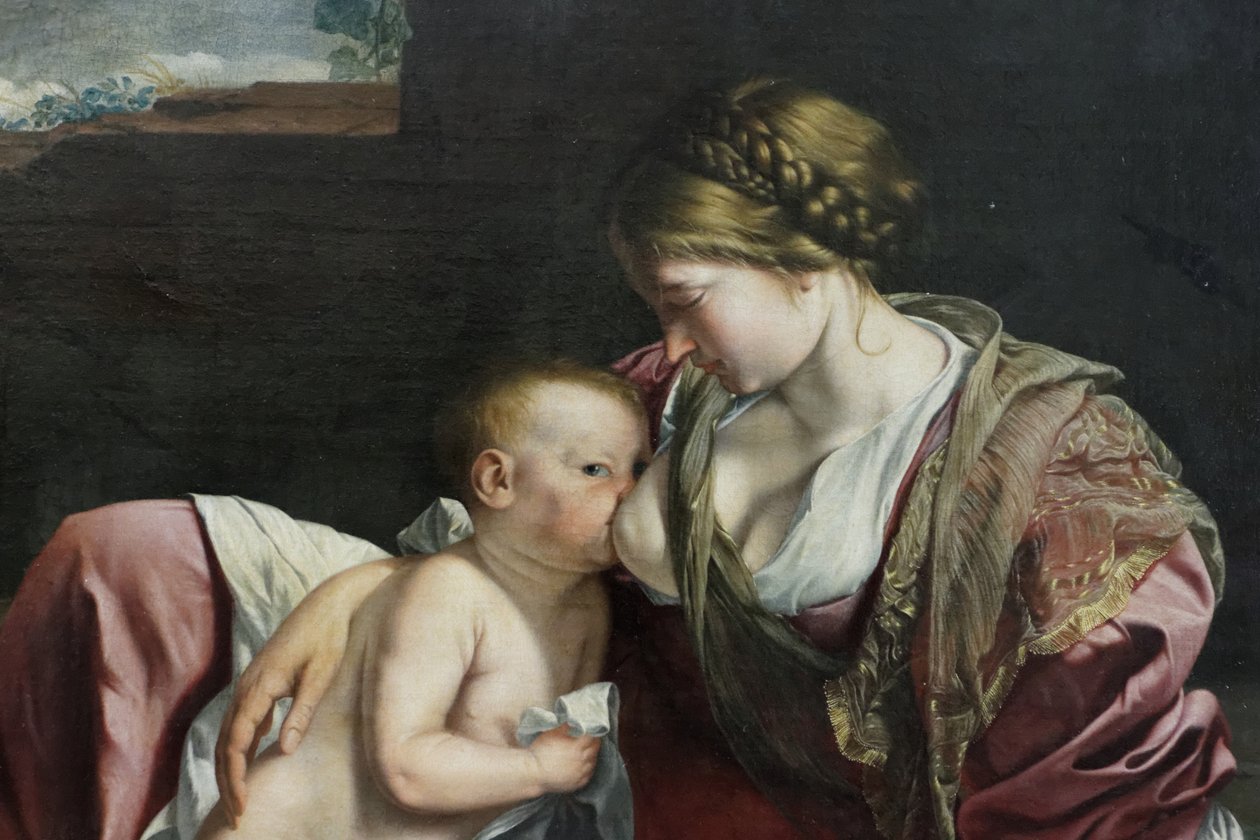 Rust tijdens de vlucht naar Egypte door Orazio Gentileschi