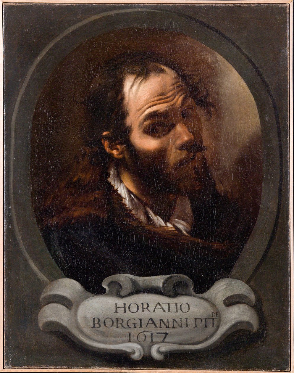 Zelfportret door Orazio Borgianni