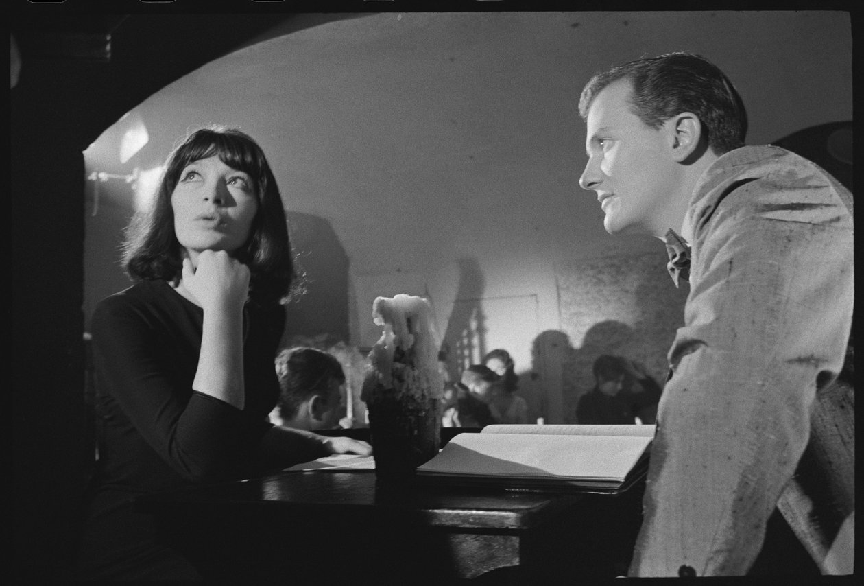 Juliette Greco met Pat Boone door Orlando Suero
