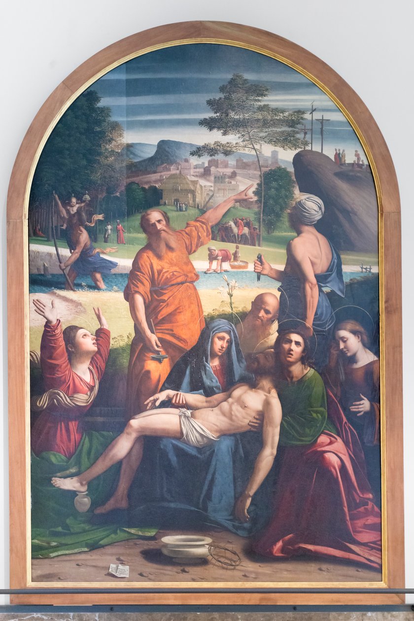 De kruisafneming door Ortolano (c.1488 c.1525)