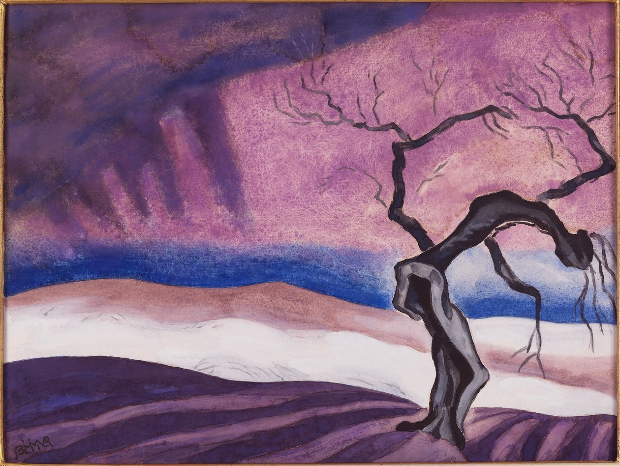 Dood door Oscar Bluemner