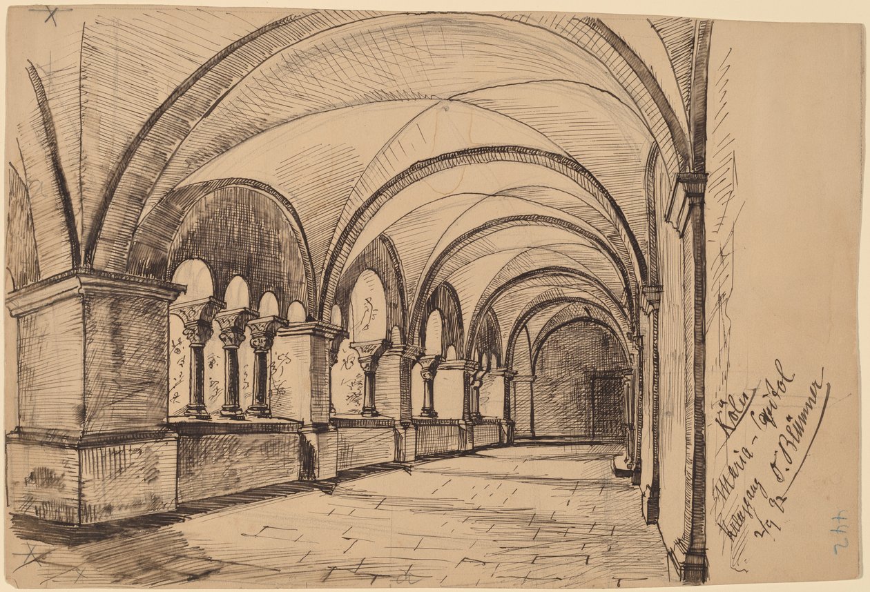 Keulen, Maria-Capitol door Oscar F. Bluemner