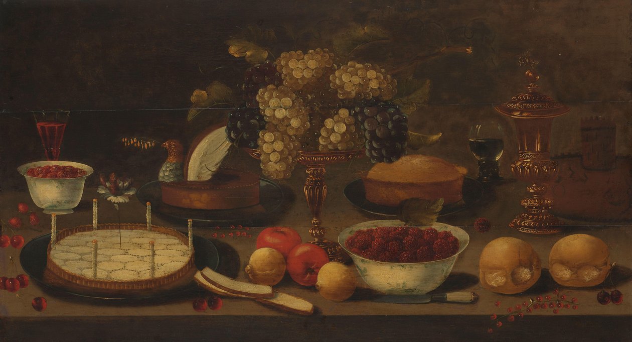 Banketstilleven door Osias Beert (I) (follower of)