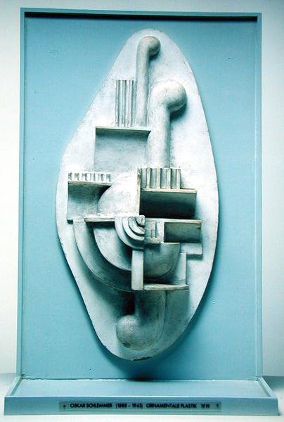 Reliëf, 1919 door Oskar Schlemmer