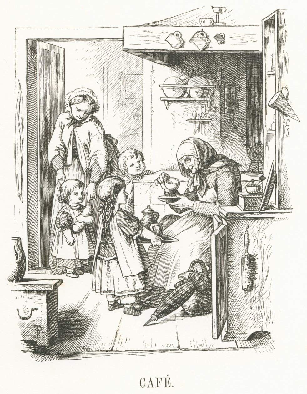 C: Café door Oskar Pletsch