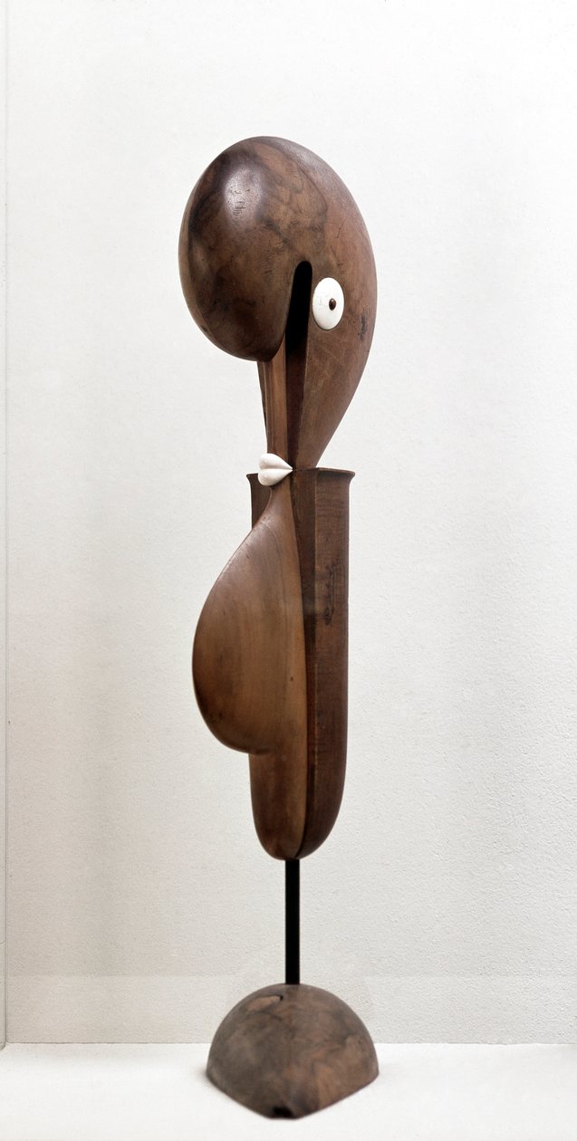 Grof (Houtsnijwerk) door Oskar Schlemmer
