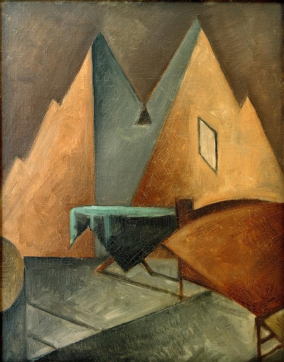 Interieur door Oskar Schlemmer