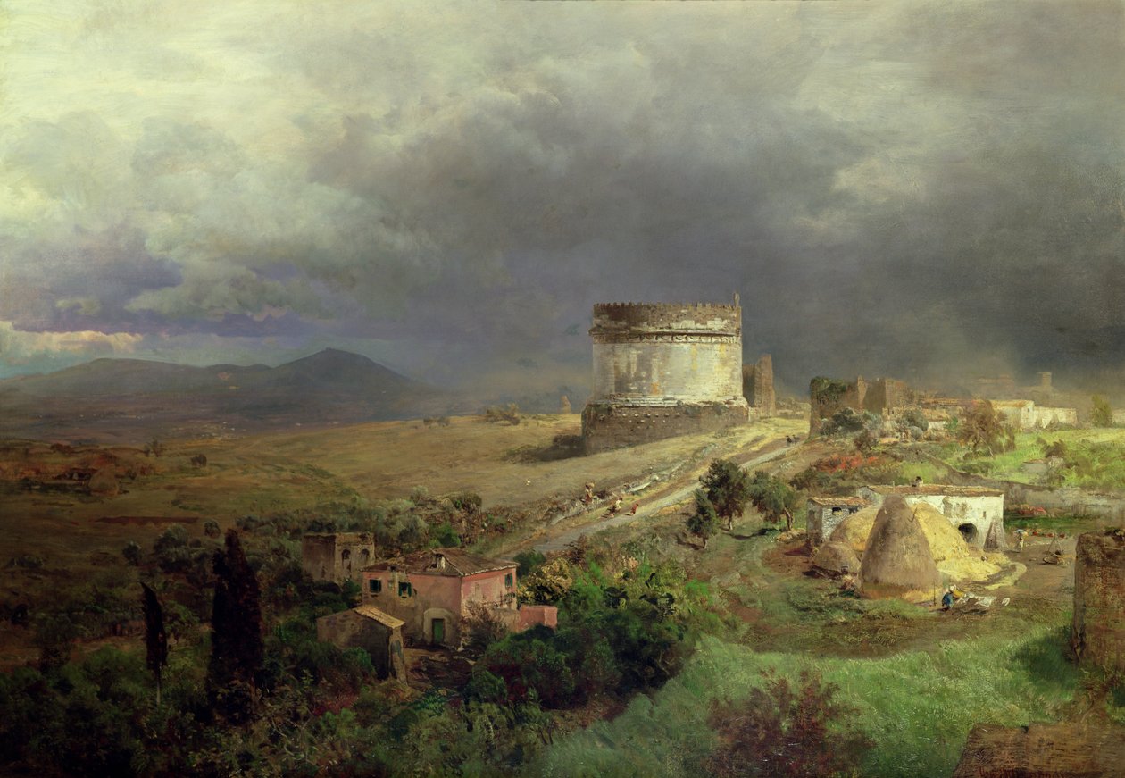 Onbekend schilderij door Oswald Achenbach