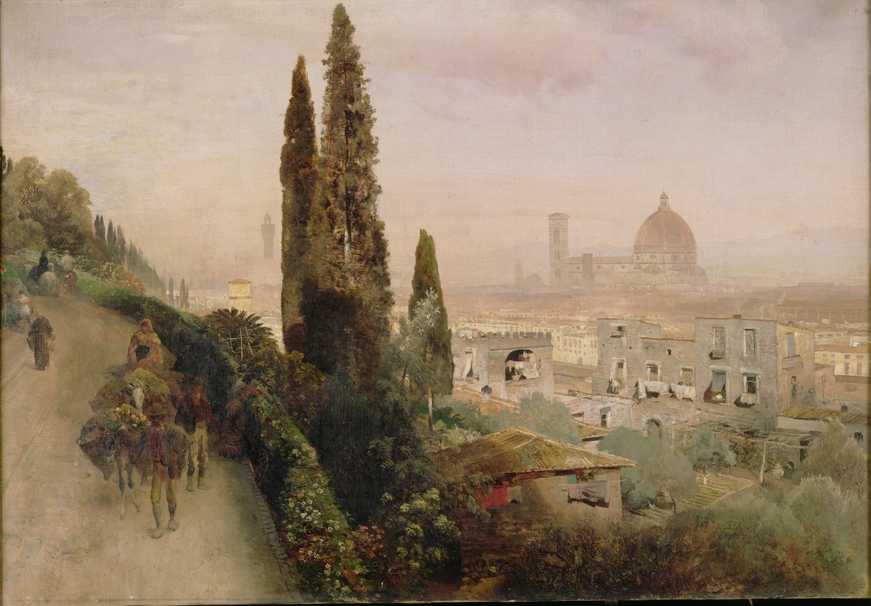 Onbekend schilderij door Oswald Achenbach