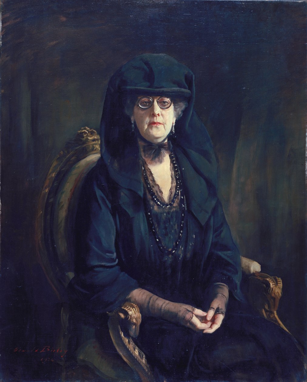 Arabella Huntington door Oswald Hornby Joseph Birley