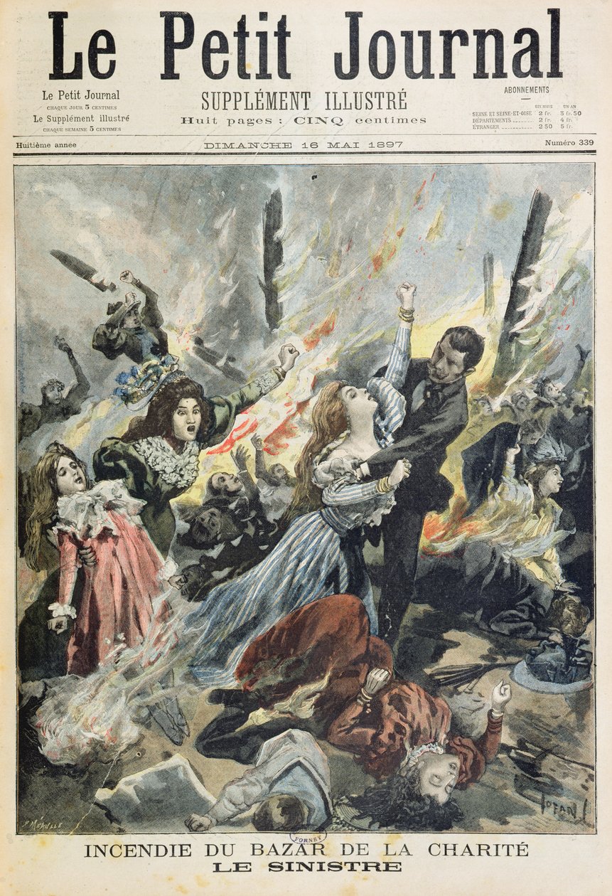 Brand in de Bazar de la Charite, 4 mei 1897, uit 