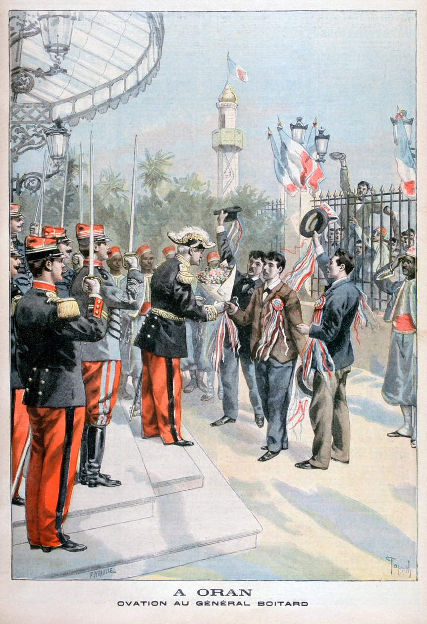 Generaal Boitard, Oran, noordwestelijk Algerije, 1898 door Oswaldo Tofani