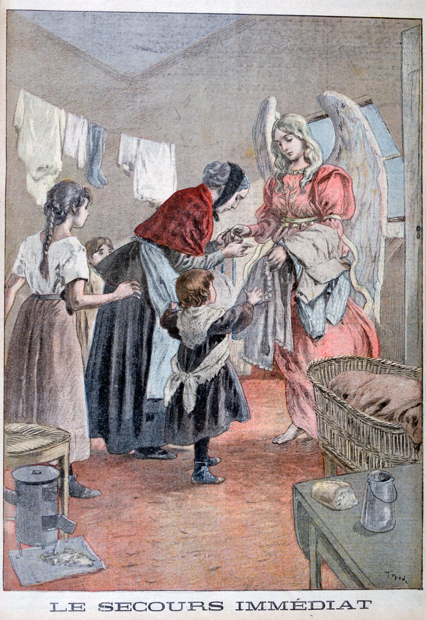 Onmiddellijke hulp, 1899 door Oswaldo Tofani