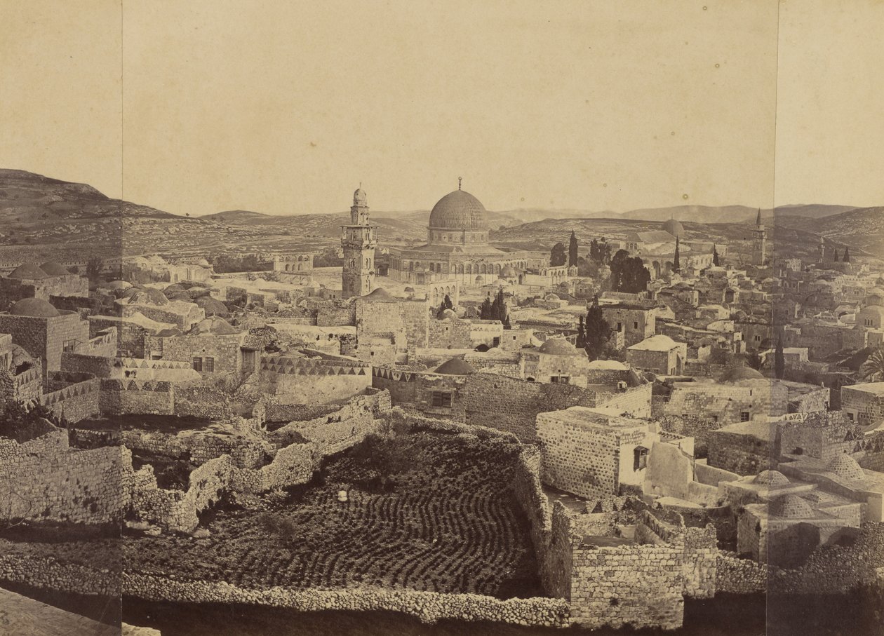 [Panorama van Jeruzalem]. door Othon Von Ostheim