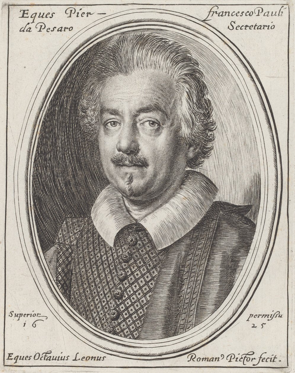 Francesco Paolo da Pesaro door Ottavio Leoni