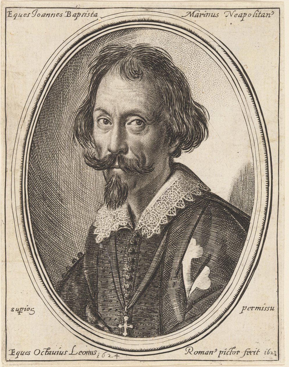 Giovanni Marino door Ottavio Leoni