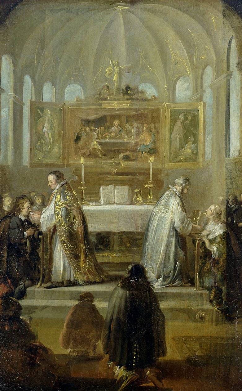 De Communie, 1649-51 door Otto Wagenfeldt