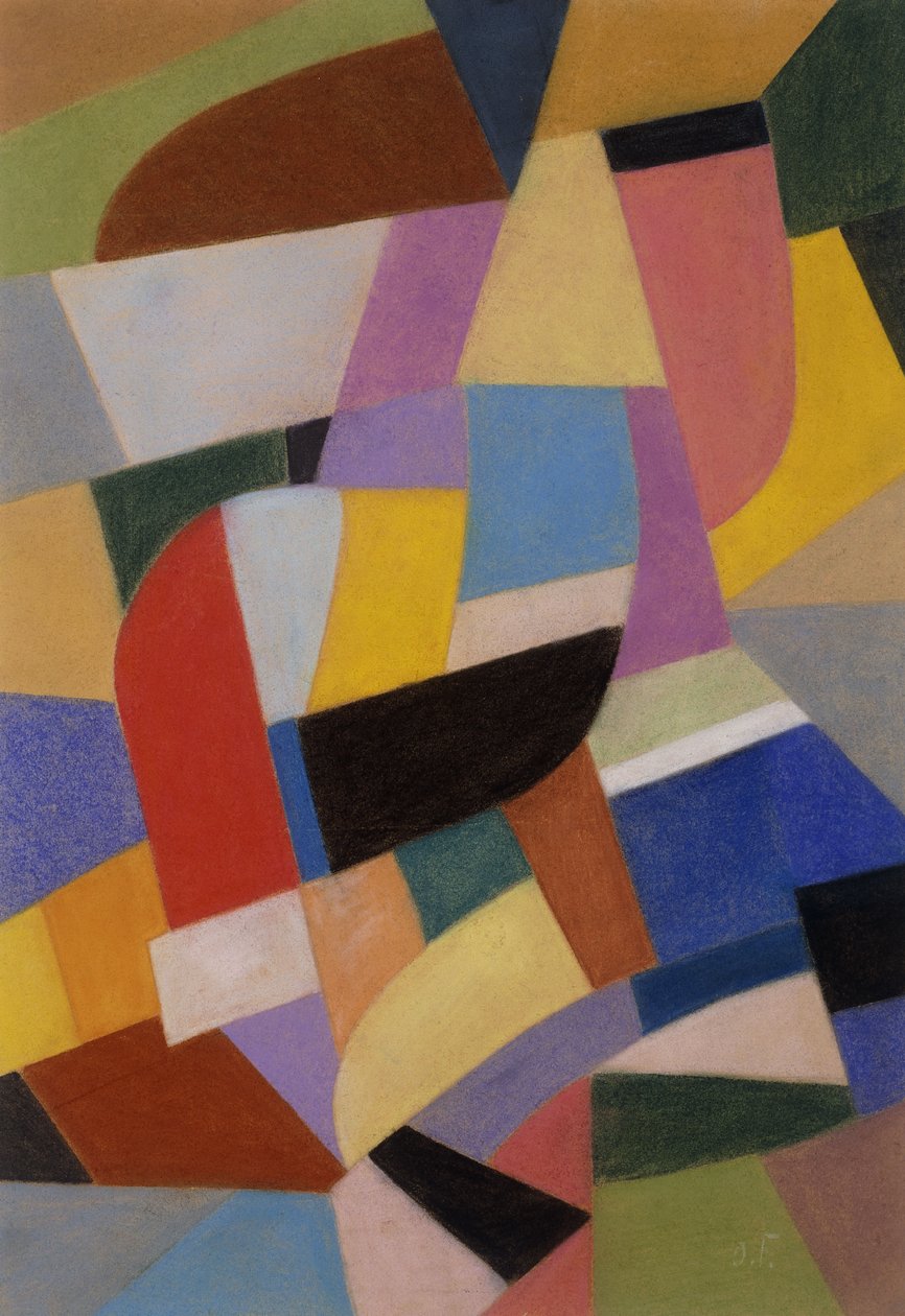 Compositie, ca. 1935-1937 door Otto Freundlich
