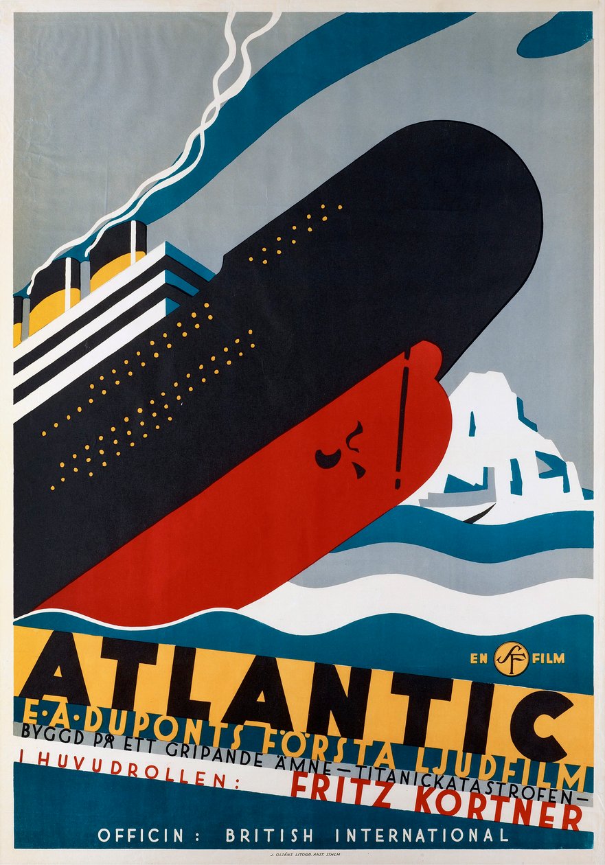 Atlantische Oceaan door Otto Gustaf Carlsund