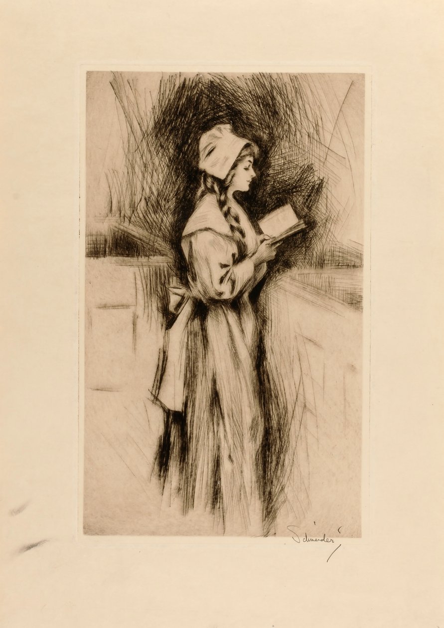 Puriteins Meisje door Otto J. Schneider