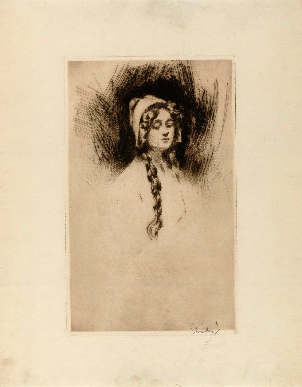 Puriteins Meisje door Otto J. Schneider
