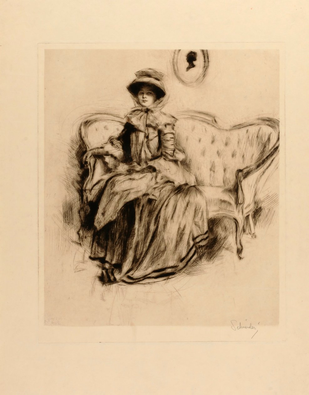 De oude bank door Otto J. Schneider