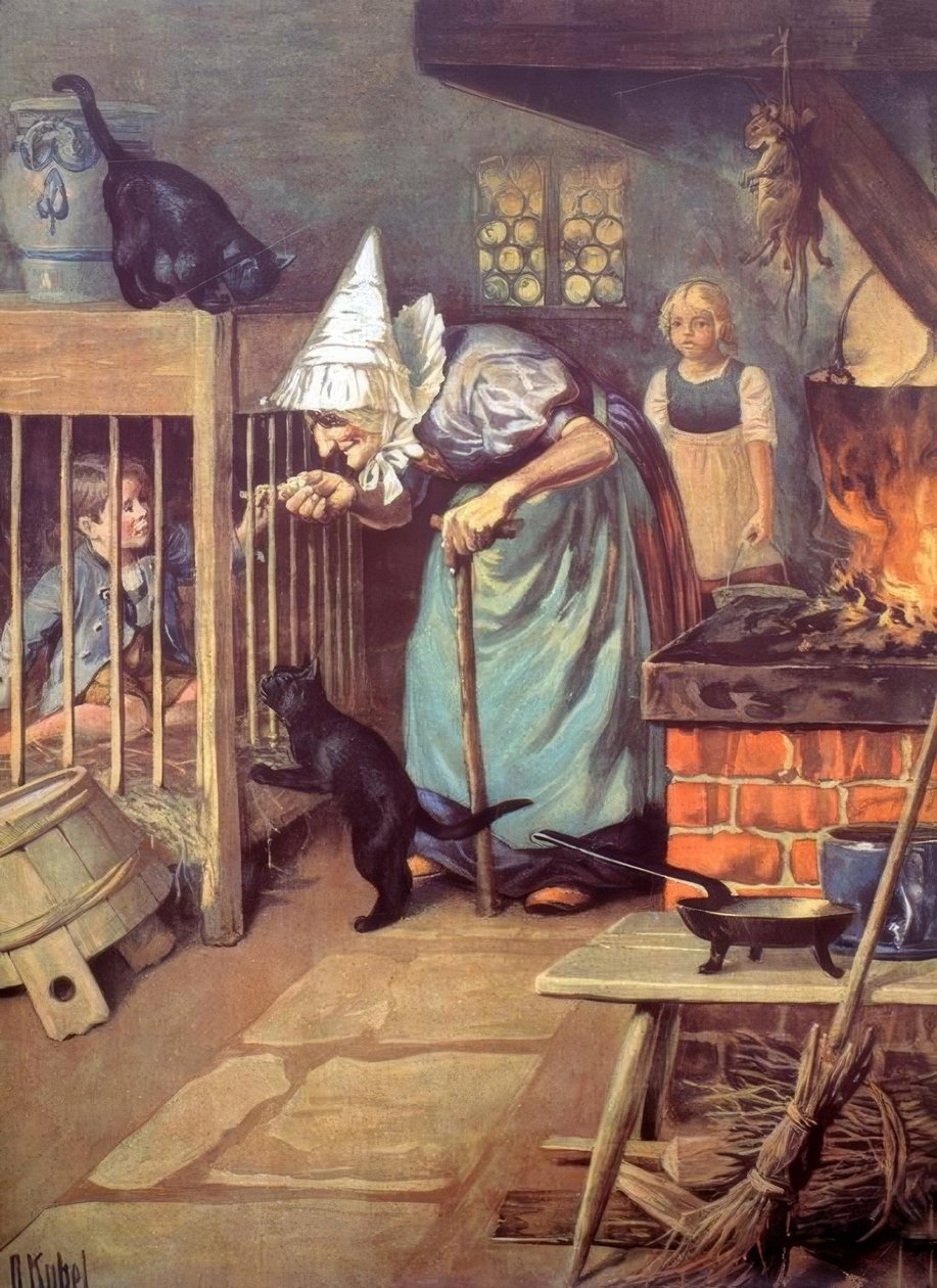 Hans en Grietje door Otto Kubel