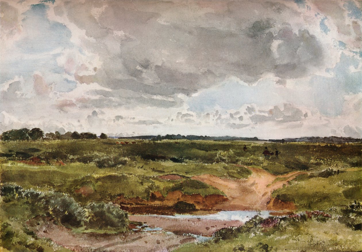 Southwold Common in augustus, ca. 1889 door Otto Limited