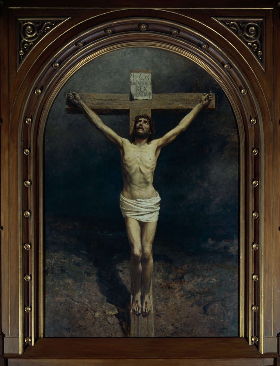 Kruisiging door Otto Ludvig Sinding
