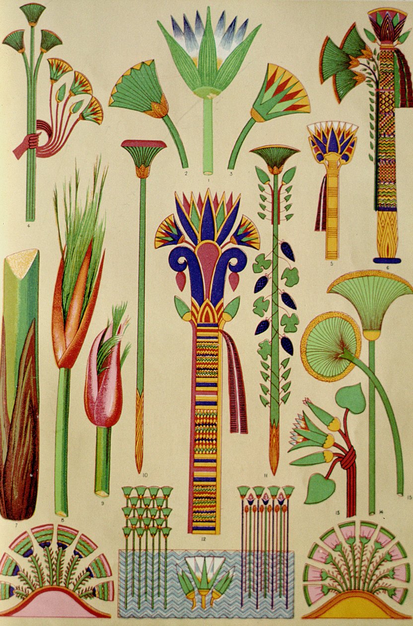 Egyptisch ornament uit 