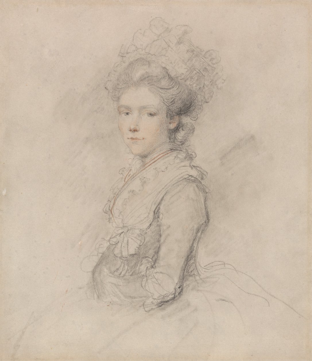 Mevr. James Paine, Newman Street door Ozias Humphry